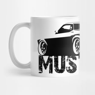 Ford Mustang - Rear Words Mug